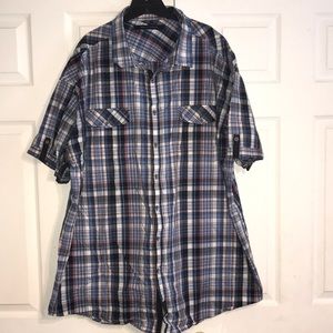 Men’s Sean John Plaid Shirt